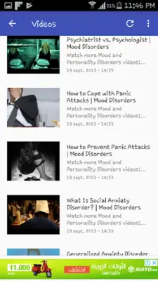 Mood and Personality Disorders android App screenshot 0